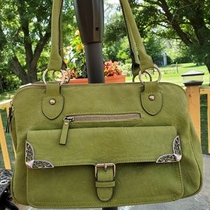 Green Bueno satchel